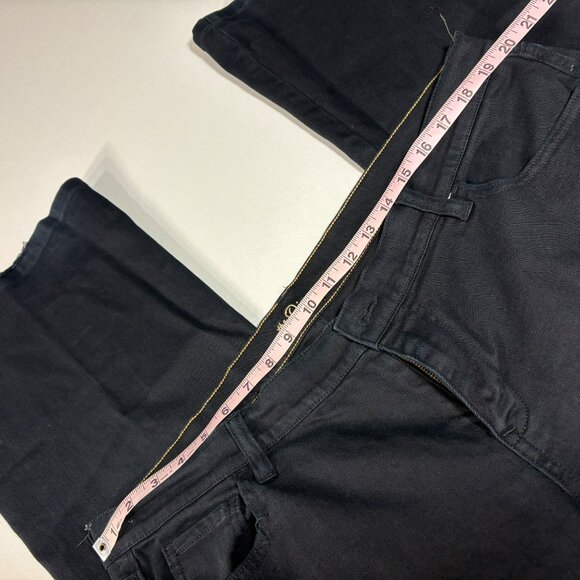 Old Navy Womens Black Denim Jeans Size 16 With Studded Pockets - Picture 5 of 10
